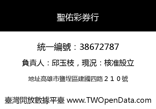 聖佑彩券行