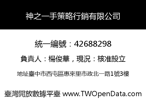 神之一手策略行銷有限公司