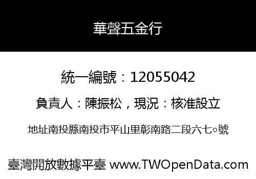 華聲五金行