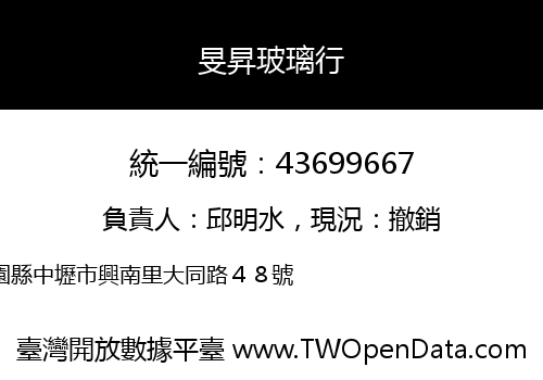 旻昇玻璃行
