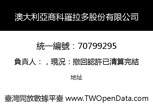 澳大利亞商科羅拉多股份有限公司