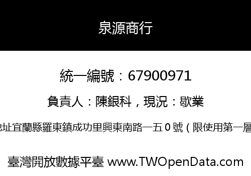 泉源商行