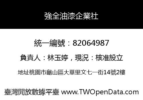強全油漆企業社
