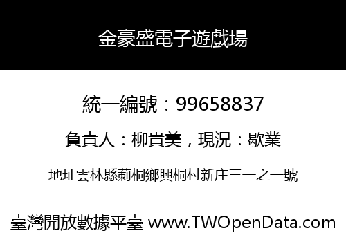 金豪盛電子遊戲場