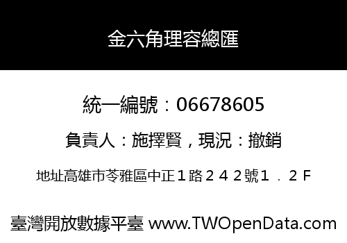 金六角理容總匯