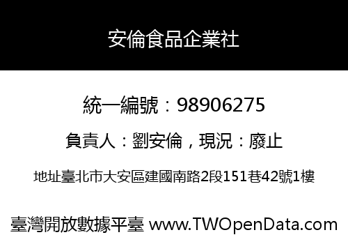 安倫食品企業社