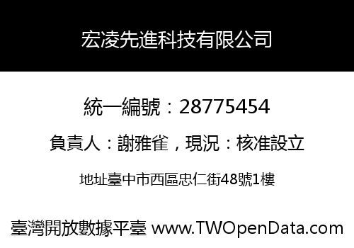 宏凌先進科技有限公司