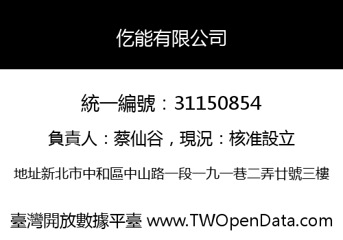 仡能有限公司