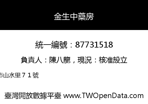 金生中藥房
