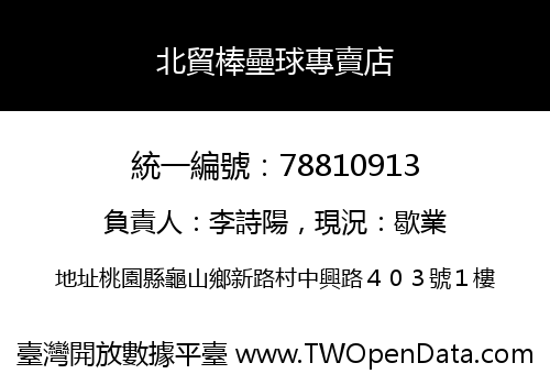 北貿棒壘球專賣店