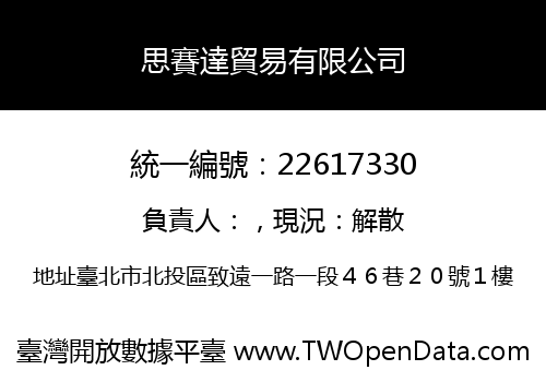 思賽達貿易有限公司