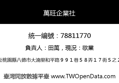 萬旺企業社