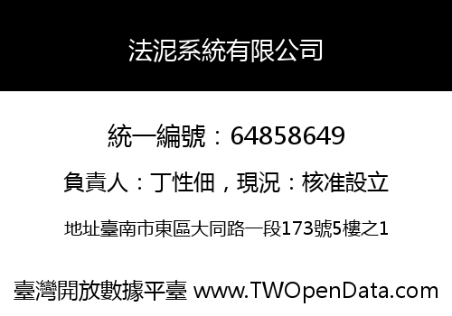 法泥系統有限公司