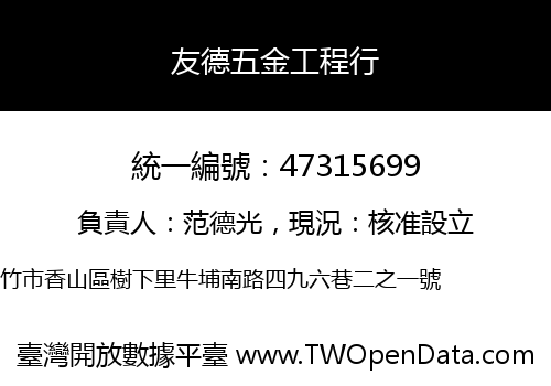 友德五金工程行