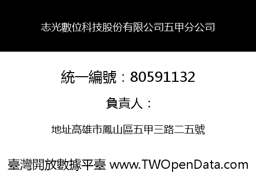 志光數位科技股份有限公司五甲分公司