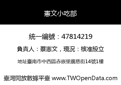 憲文小吃部