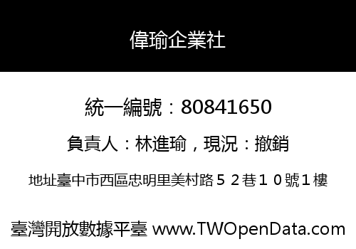 偉瑜企業社