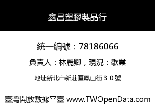 鑫昌塑膠製品行