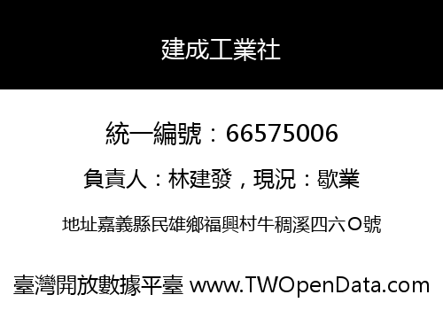 建成工業社