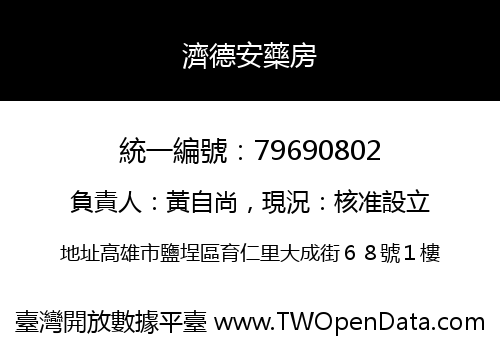 濟德安藥房