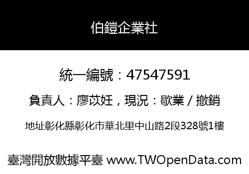 伯鎧企業社