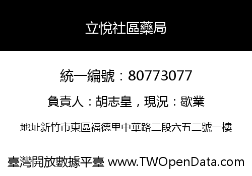 立悅社區藥局