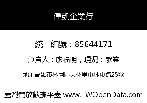 偉凱企業行