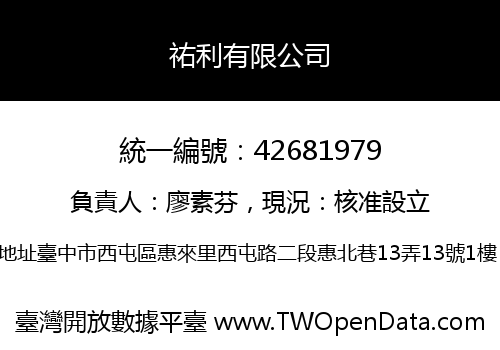祐利有限公司