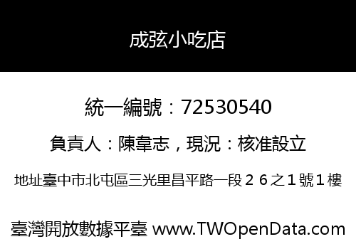 成弦小吃店