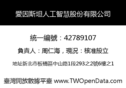 愛因斯坦人工智慧股份有限公司