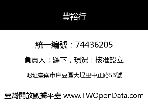豐裕行