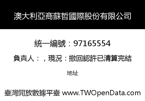 澳大利亞商蘇哲國際股份有限公司