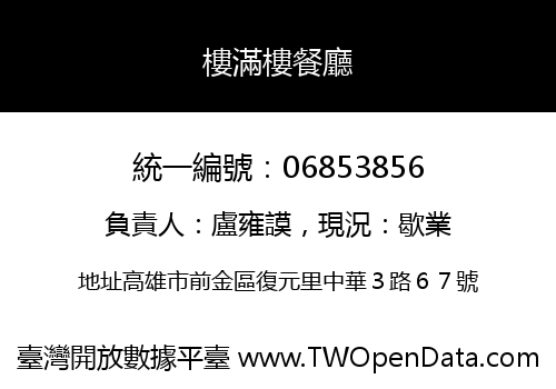 樓滿樓餐廳