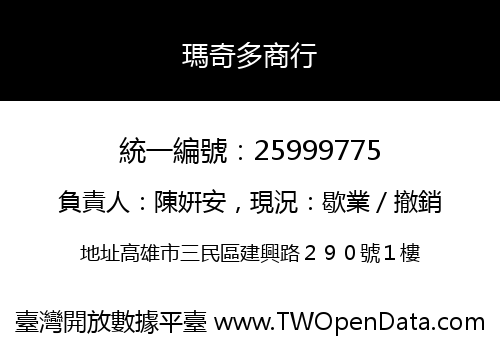瑪奇多商行