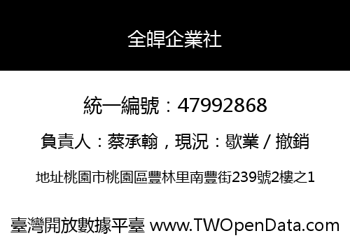 全皔企業社