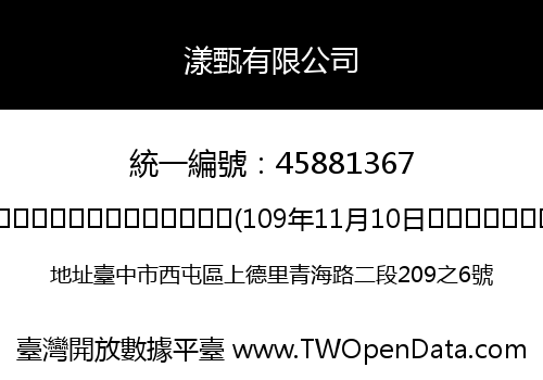漾甄有限公司