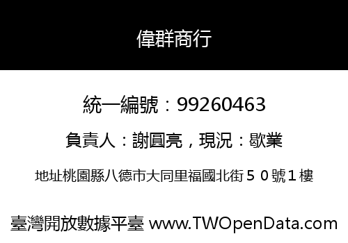 偉群商行