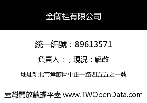 金蘭桂有限公司