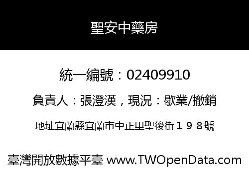 聖安中藥房