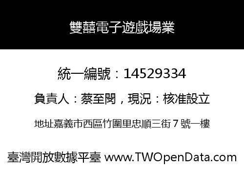 雙囍電子遊戲場業