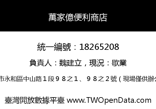 萬家億便利商店