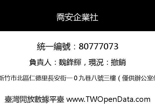 喬安企業社