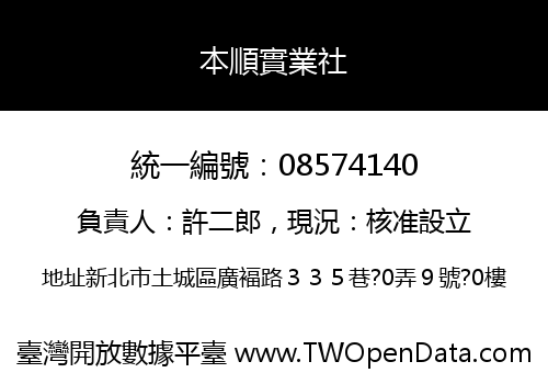 本順實業社