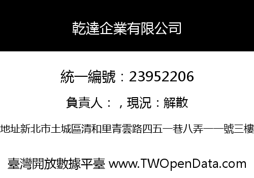 乾達企業有限公司