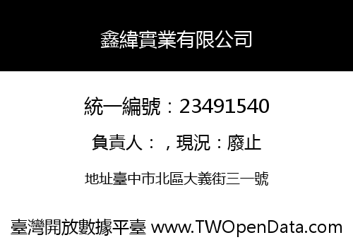 鑫緯實業有限公司