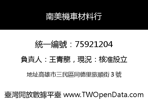 南美機車材料行