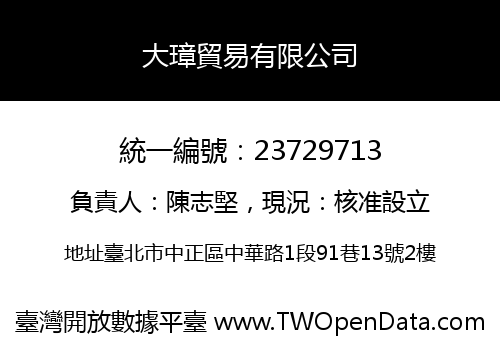 大璋貿易有限公司