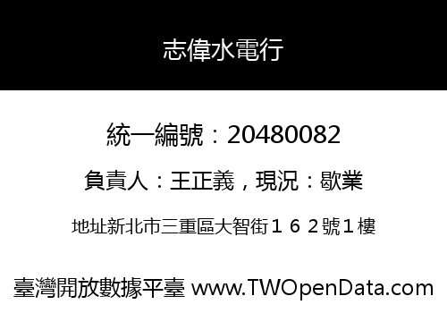 志偉水電行