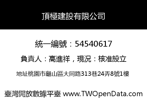 頂極建設有限公司