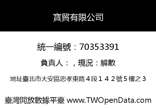 寶貿有限公司